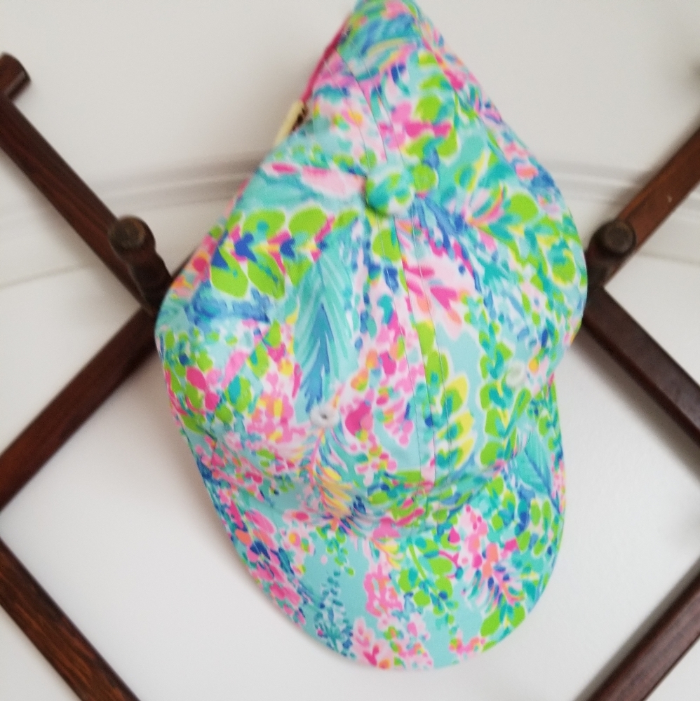 Lilly pulitzer ball cap